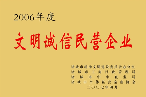 2006�������������Ӫ��ҵ